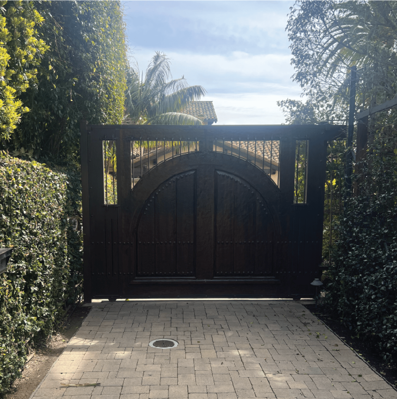 Residential gate entry system